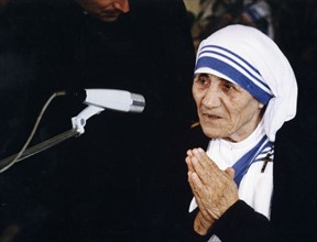 Mère Térésa en 1996