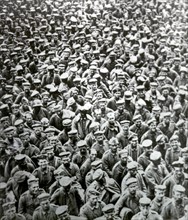 Soldats allemands faits prisonniers par l'armée britannique