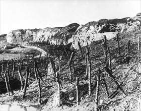 Fort de Douaumont détruit, vers 1916