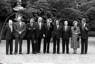 Sommet économique mondial à Tokyo, mai 1986