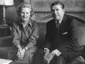 Margaret Thatcher et Ronald Reagan (1978)