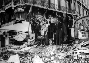 Libération de Paris par les Alliés en 1944, les barricades