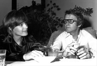 Harry Meyen and Romy Schneider, 1971