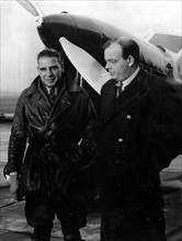 Antoine de Saint-Exupery with Provost in the 1940s