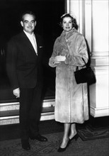 Grace et Rainier à Londres, 1957