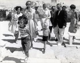 La famille princière de Monaco, 1961