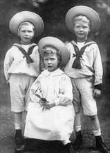 Les enfants de George V d'Angleterre et de la reine Mary