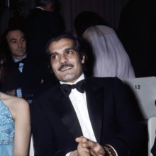 Omar SHARIF receives the Bambi, 1969