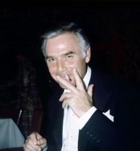 Joachim FUCHSBERGER at the Bal Paré in Munich, portrait 1969