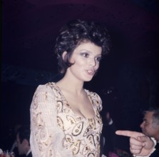 Uschi Glas at the Filmball in Munich 1971