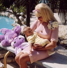 Jayne MANSFIELD with son Tony