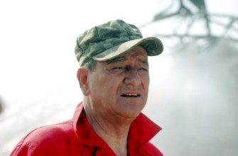 John WAYNE, portrait in the film "The Undaunted", portrait, 1968