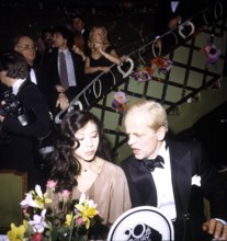 Klaus KINSKI with his wife Min Hoi