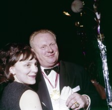 Gert FRÖBE and his wife Beate BACH at the Bal Paré, Munich 1965