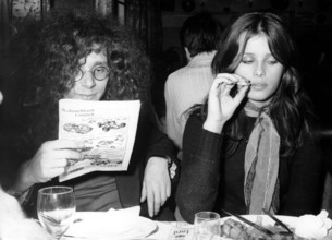 Rainer LANGHANS and Uschi OBERMAIER
