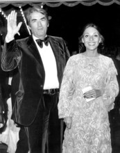 Gregory PECK and wife Veronique