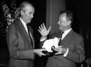 Willy BRANDT and James STEWART, June 1962