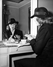 Hildegard KNEF in front of a dressing table 1952