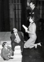 Ingrid BERGMAN rehearsing 'Joan of Arc' in 1954