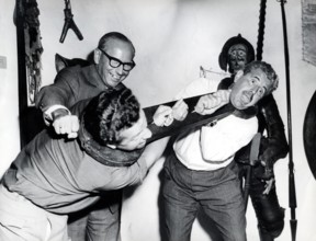 Otto HÖPFNER, Willy MILLOWITSCH and Robert LEMBKE, Jagdhausen 1959