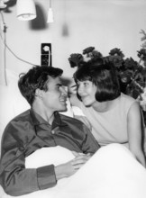 Horst BUCHHOLZ and wife Myriam BRU, 1961