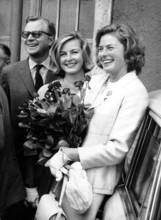 Lars SCHMIDT, Jenny LINDSTRÖM and Ingrid BERGMAN 1962