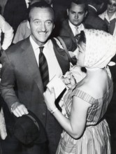 David NIVEN is asked for an autograph
