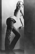 Countess Veronika 'Veruschka' VON LEHNDORFF posing, 1970