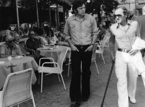 Charles AZNAVOUR and Clive REES, Berlin 1973