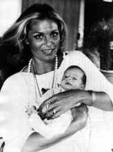 Daliah LAVI with son Alexander, 1975