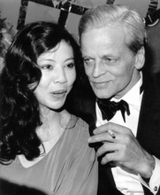 Klaus KINSKI and Minhoï Geneviève LOANIC, Munich 1979