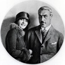 Mauritz STILLER and Greta GARBO