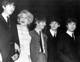 Marlene DIETRICH and The BEATLES, London 1963