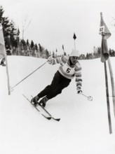 Toni SAILER on a descent