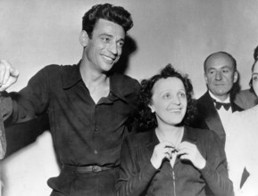 Yves MONTAND and Edith PIAF, 1947