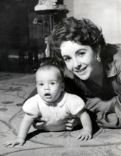 Elizabeth TAYLOR with son Michael