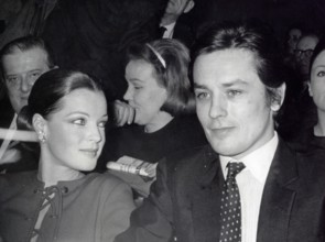 Romy SCHNEIDER and Alain DELON, 1969
