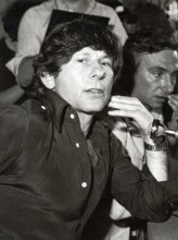 Roman POLANSKI during a press conference, Cannes