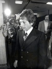 Roman POLANSKI in court, Los Angeles 1977