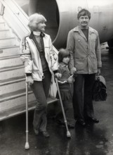 Jill IRELAND + Charles BRONSON and their daughter Zuleika