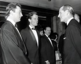 Prince Philip with Peter FONDA and James MITCHUM