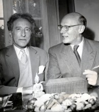 Jean COCTEAU and Gustaf GRÜNDGENS, 1950s