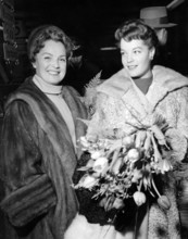 Magda and Romy SCHNEIDER in Copenhagen, 1958