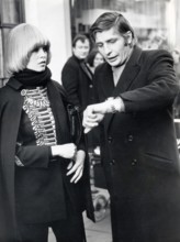 Brigitte BARDOT with Gunter SACHS in London