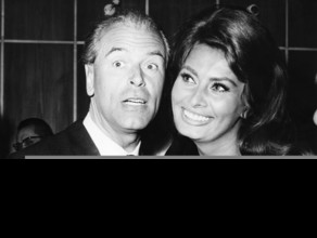 Bambi Awards 1961 in Karlsruhe, Sophia LOREN and OW Fischer