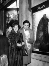 Nadja TILLER and Walter GILLER in Rome, 1961