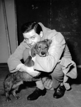 Walter GILLER with dog