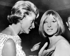 Mrs.Ray STARK and Barbra STREISAND 1963