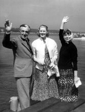 Vittorio DE SICA, Ingrid BERGMAN, Sophie DESMARETS 1956