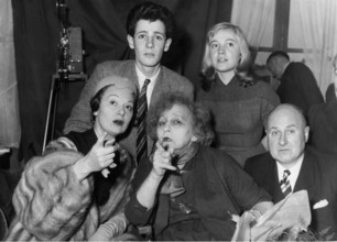 C. AUTANT LARA, N. BERGER, E. FEUILLÈRE, SG COLETTE, PM BECK, 1954